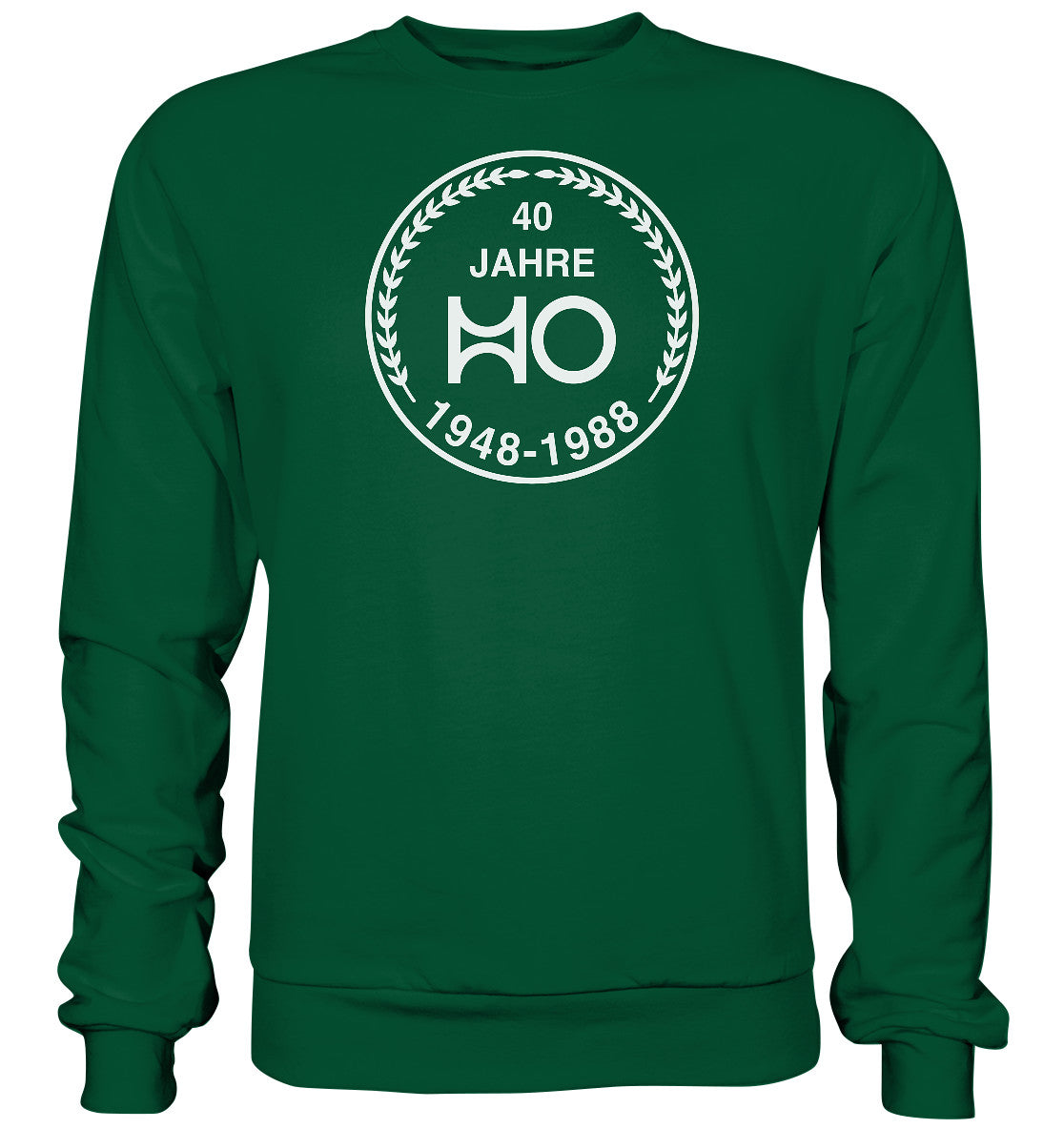 DDR Ostalgie Pullover Unisex • 40 JAHRE HO 1948-1988