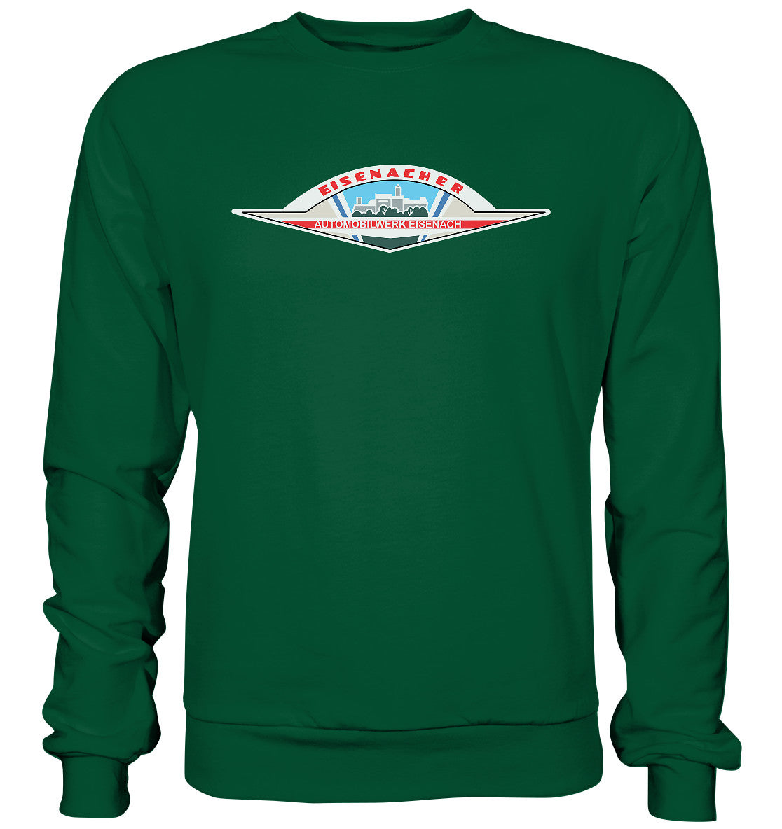 DDR Ostalgie Pullover Unisex • AUTOMOBILWERK EISENACH