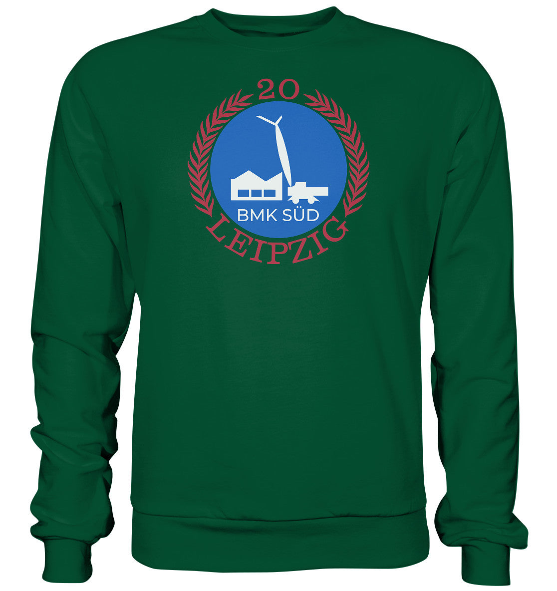 DDR Ostalgie Pullover Unisex • BAU- UND MONTAGEKOMBINAT LEIPZIG