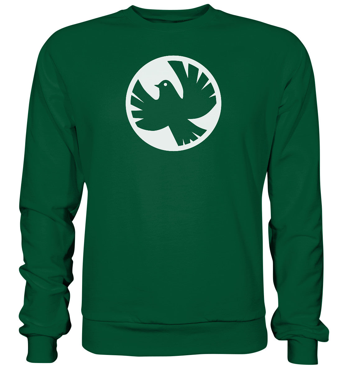 DDR Ostalgie Pullover Unisex • ROCK FÜR DIEN FRIEDEN - TAUBE