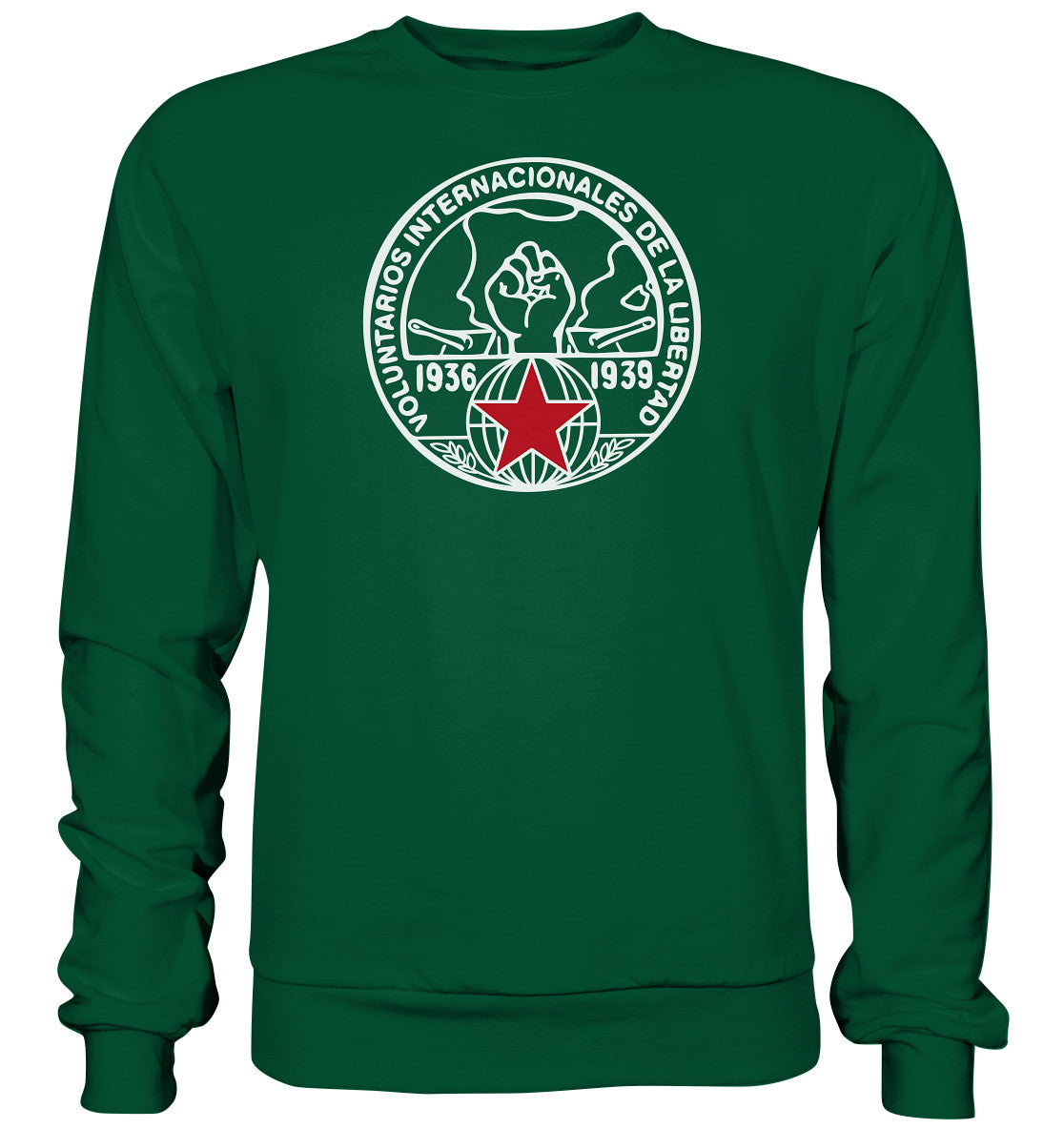 PULLOVER UNISEX • VOLUNTARIOS INTERNACIONALES DE LA LIBERAD - dunkel