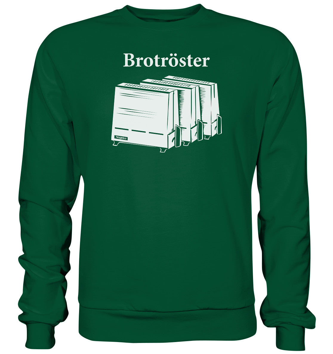 DDR Ostalgie Pullover Unisex •  HAGEKA BROTRÖSTER