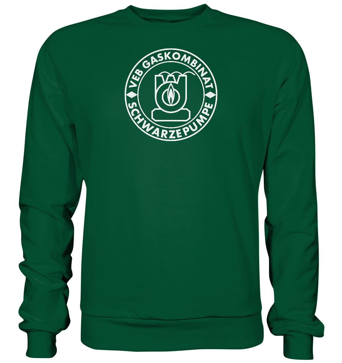DDR Ostalgie Pullover Unisex • VEB GASKOMBINAT SCHWARZE PUMPE