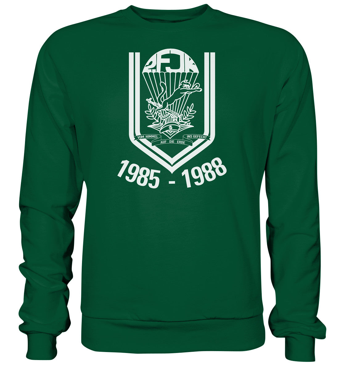 DDR Ostalgie Pullover Unisex • 2. FJK DDR NVA FALLSCHIRMJÄGER