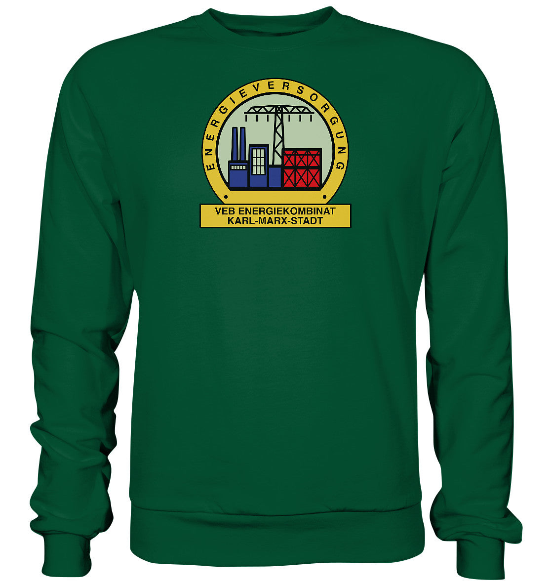 DDR Ostalgie Pullover Unisex • VEB ENERGIEKOMBINAT KARL-MARX-STADT