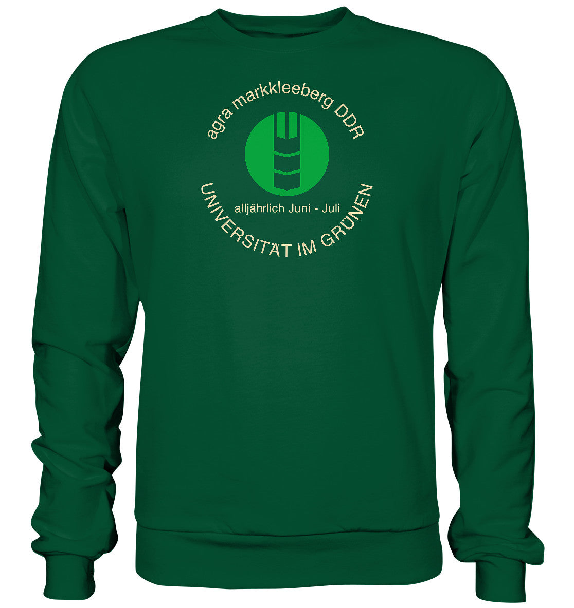 DDR Ostalgie Pullover Unisex • AGRA MARKKLEEBERG DDR