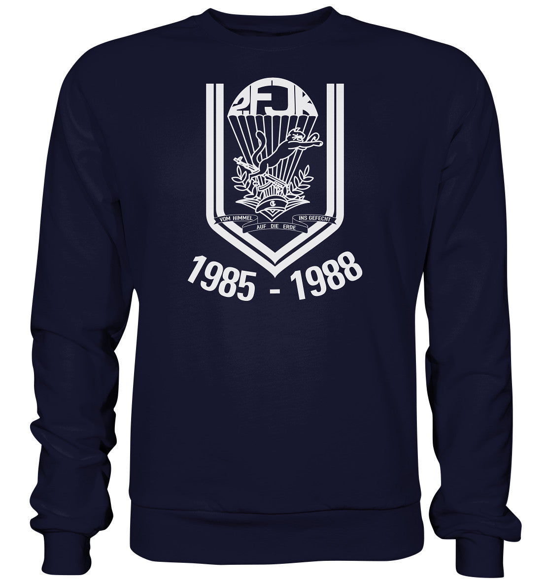 DDR Ostalgie Pullover Unisex • 2. FJK DDR NVA FALLSCHIRMJÄGER