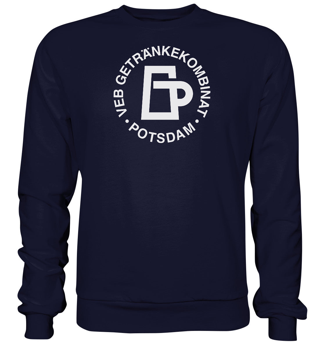 DDR Ostalgie Pullover Unisex • VEB GETRÄNKEKOMBINAT POTSDAM