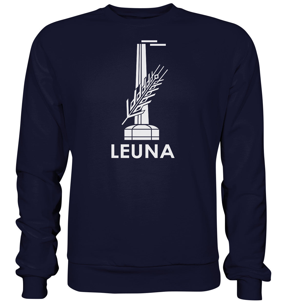 DDR Ostalgie Pullover Unisex • LEUNA WERKE HALLE