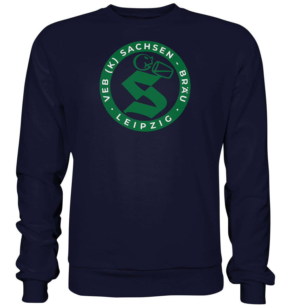 DDR Ostalgie Pullover Unisex • VEB SACHSENBRÄU LEIPZIG