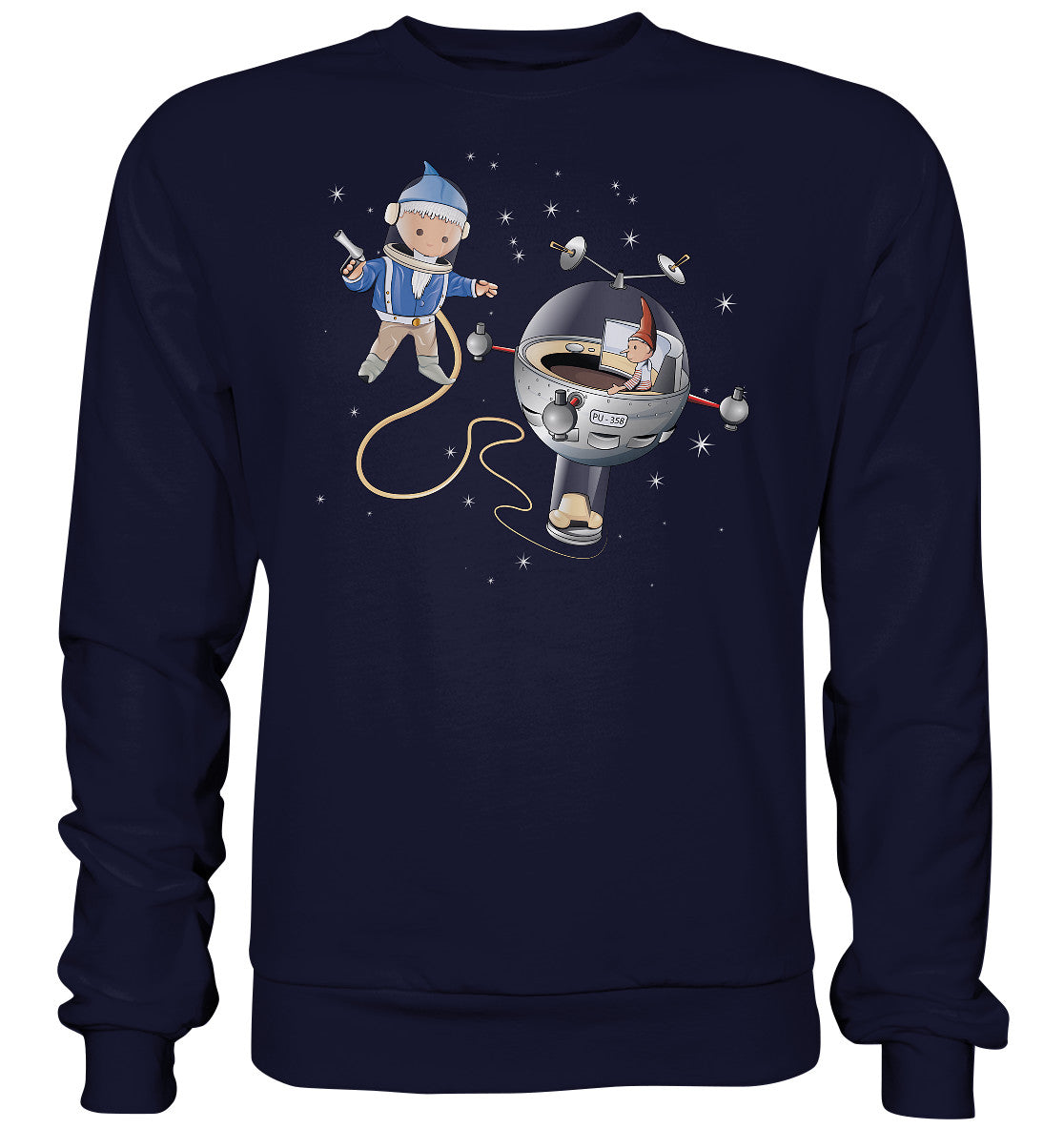 DDR Ostalgie Pullover Unisex • UNSER SANDMÄNNCHEN - AUSSENMISSION (PU-358)
