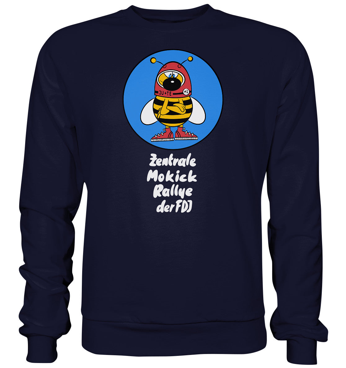 DDR Ostalgie Pullover Unisex • ZENTRALE MOKICK RALLYE DER FDJ