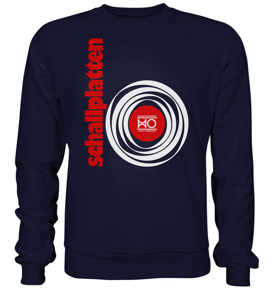 DDR Ostalgie Pullover Unisex • HO SCHALLPLATTEN DRESDEN