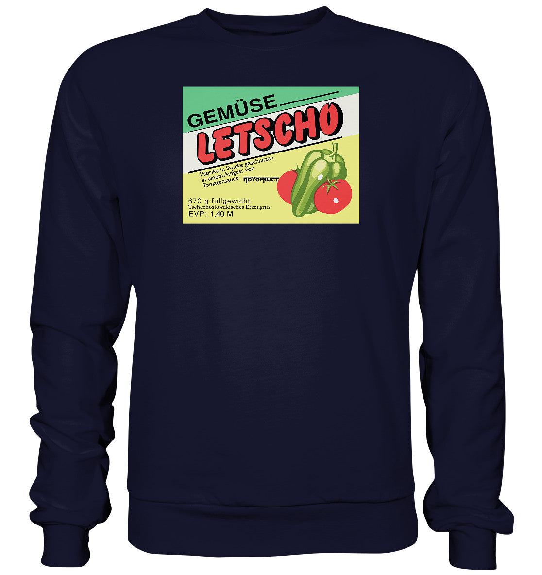 DDR Ostalgie Pullover Unisex • DDR - GEMÜSELETSCHO