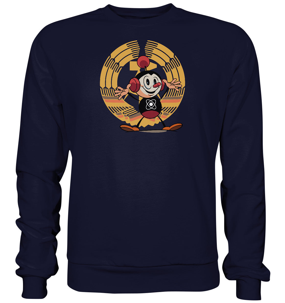 DDR Ostalgie Pullover Unisex • ATOMINO - DDR KERNKRAFT