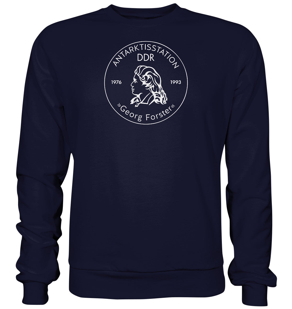 PULLOVER UNISEX • ANTARKTISFORSCHUNG DER DDR - GEORG FORSTER
