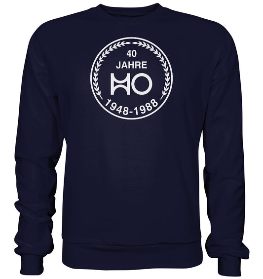 DDR Ostalgie Pullover Unisex • 40 JAHRE HO 1948-1988