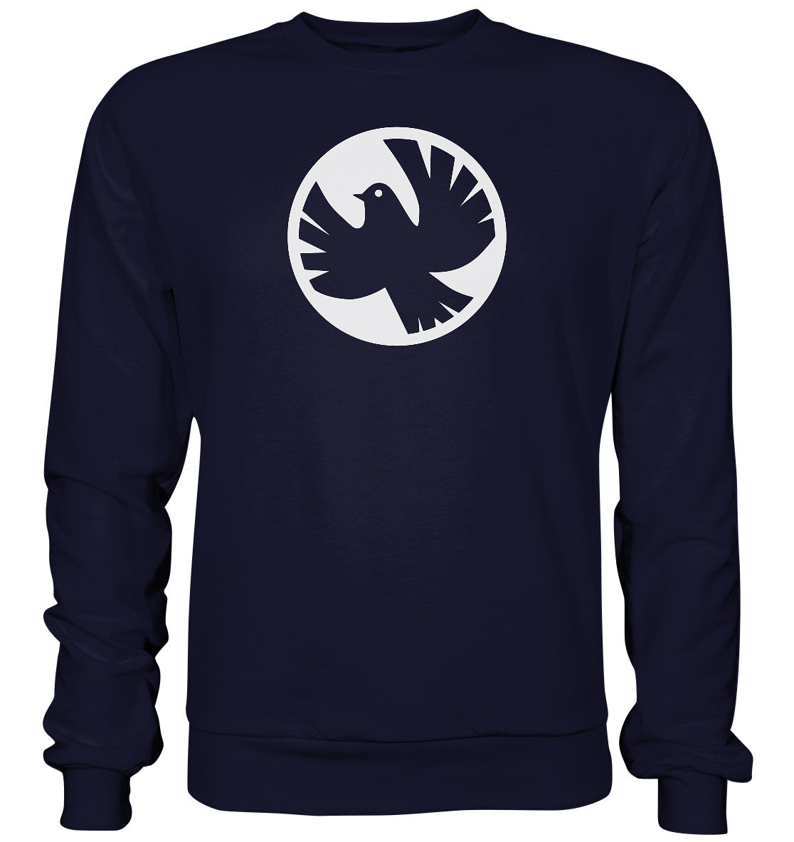 DDR Ostalgie Pullover Unisex • ROCK FÜR DIEN FRIEDEN - TAUBE