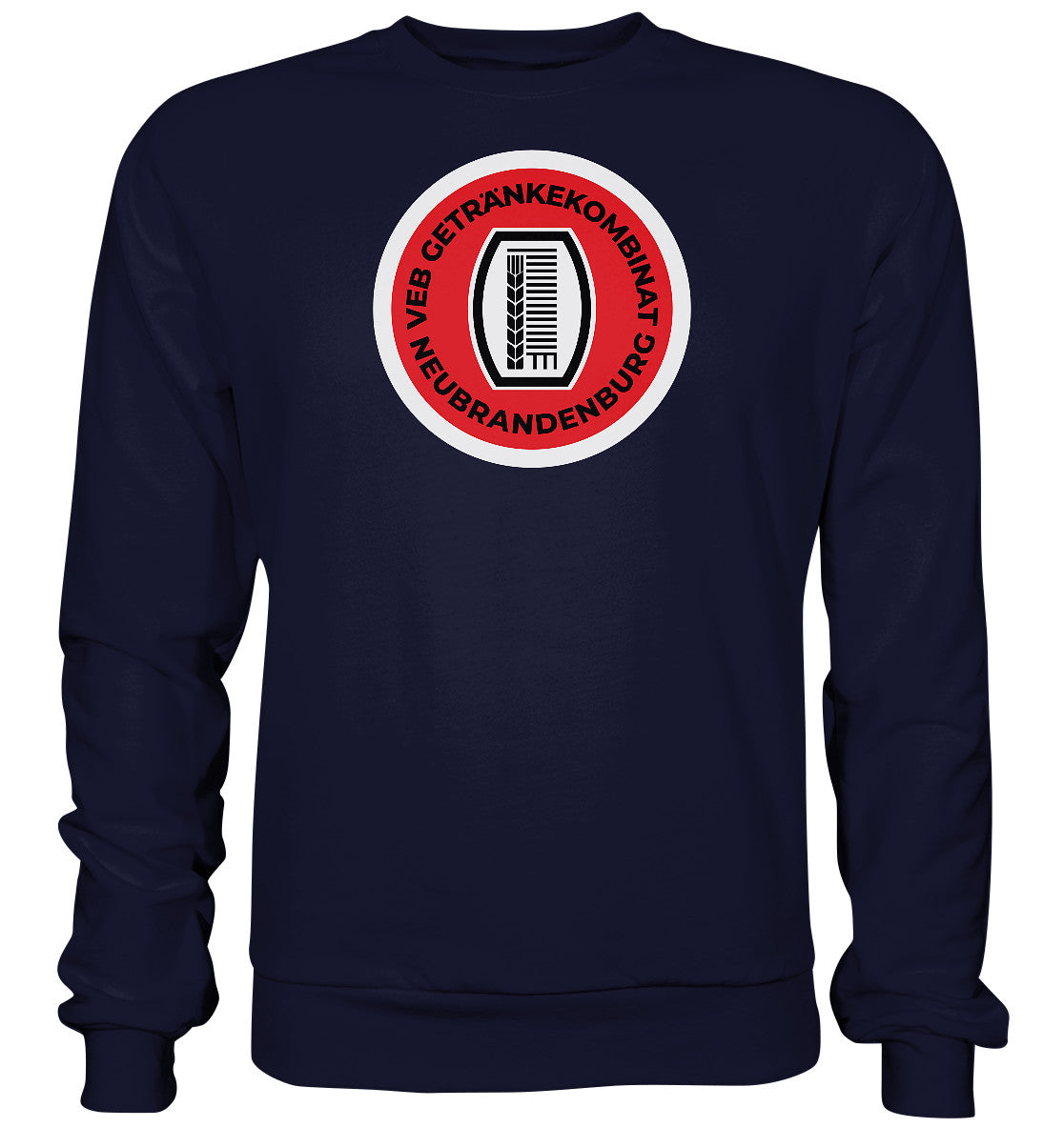 DDR Ostalgie Pullover Unisex • VEB GETRÄNKEKOMBINAT NEUBRANDENBURG