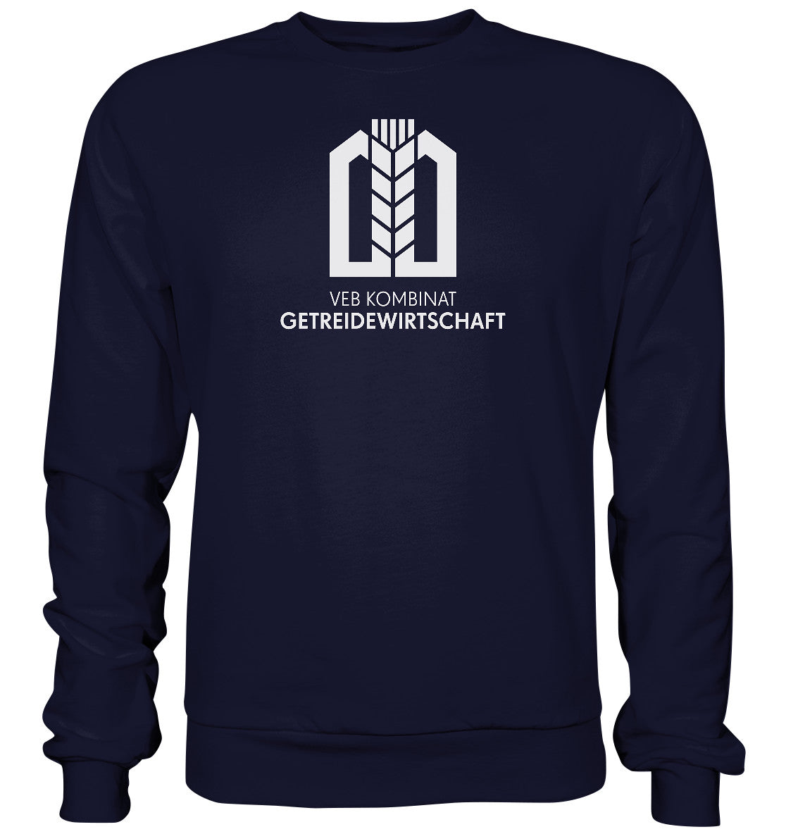 DDR Ostalgie Pullover Unisex • VEB KOMBINAT GETREIDEWIRTSCHAFT