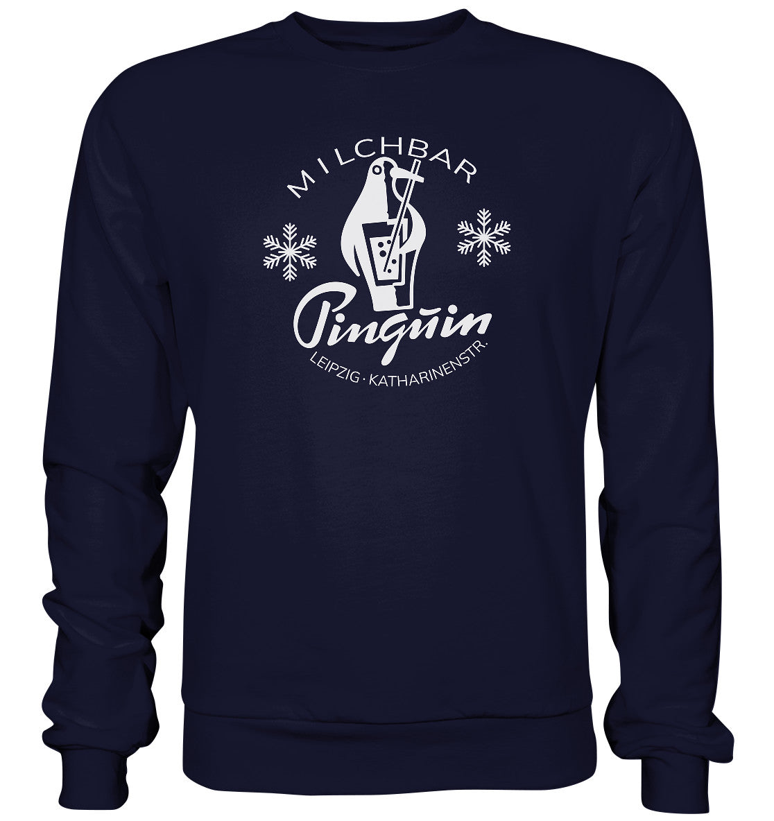 DDR Ostalgie Pullover Unisex • MILCHBAR PINGUIN LEIPZIG