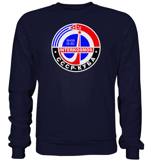 DDR Ostalgie Pullover Unisex • INTERKOSMOS - CCCP & KUBA