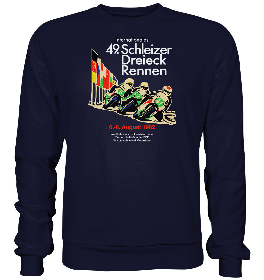 PULLOVER UNISEX • SCHLEIZER DREIECK-RENNEN DDR 1982
