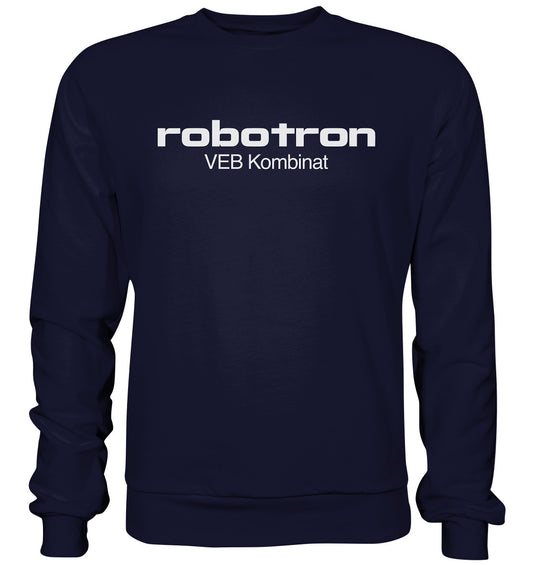 DDR Ostalgie Pullover Unisex • VEB KOMBINAT ROBOTRON