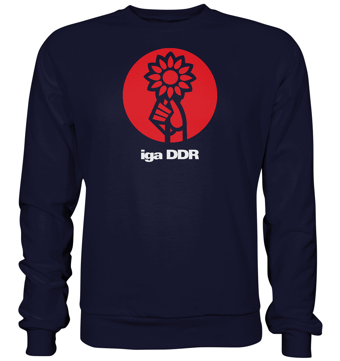 DDR Ostalgie Pullover Unisex • IGA ERFURT - DDR