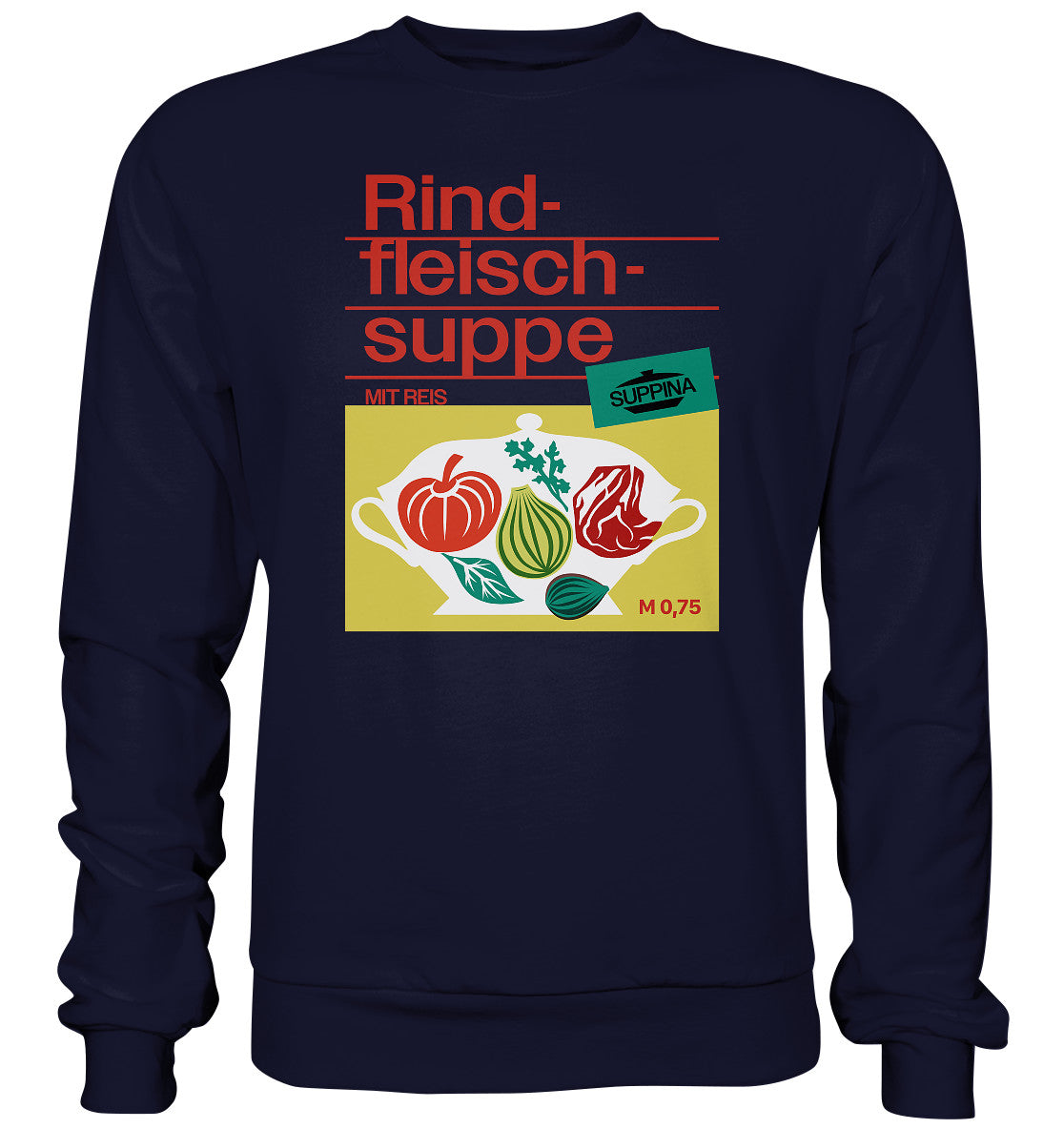 PULLOVER UNISEX • RINDFLEISCHSUPPE SUPPINA