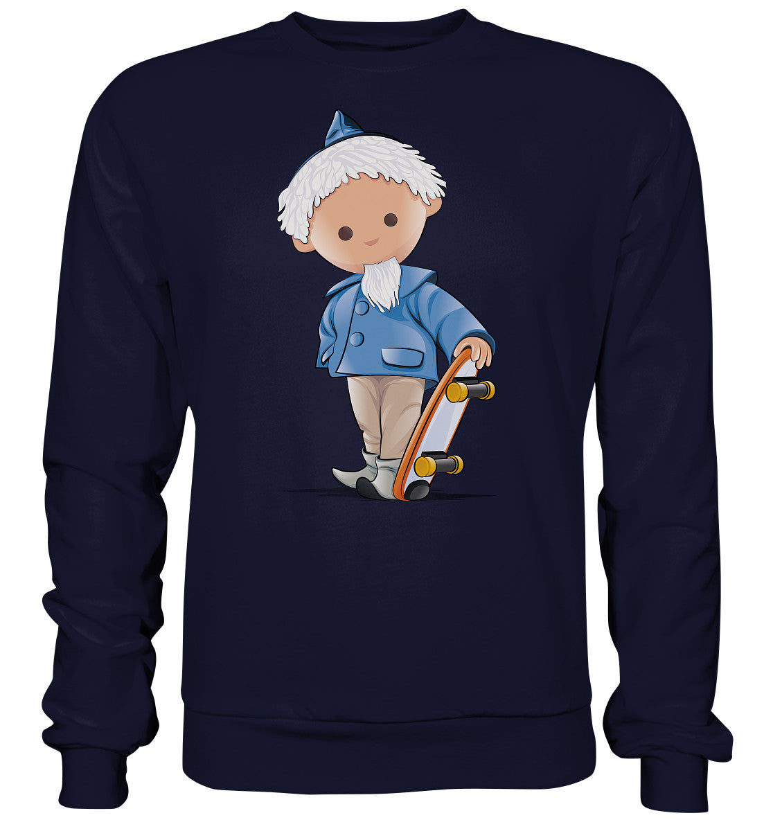 DDR Ostalgie Pullover Unisex • UNSER SANDMÄNNCHEN - ROLLBRETT-SKATER