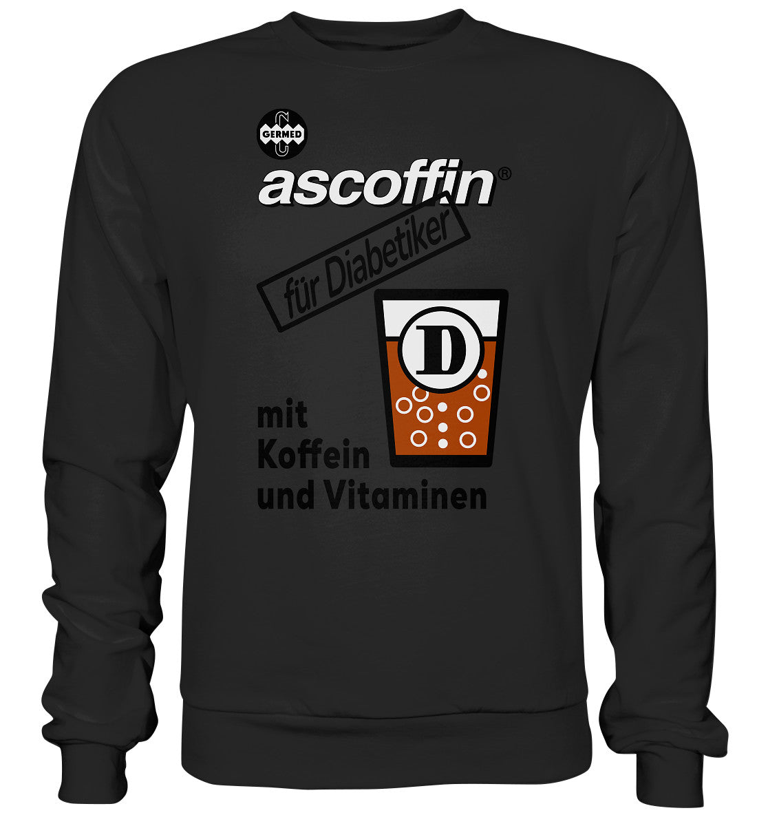 DDR Ostalgie Pullover Unisex • GERMED ASCOFFIN DIABETIKER