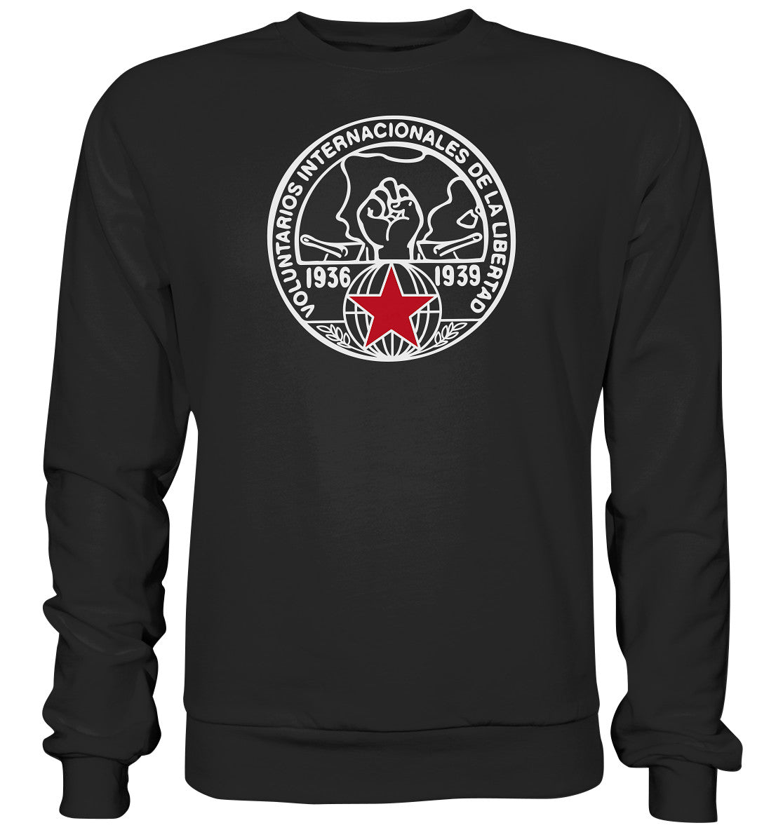 PULLOVER UNISEX • VOLUNTARIOS INTERNACIONALES DE LA LIBERAD - dunkel