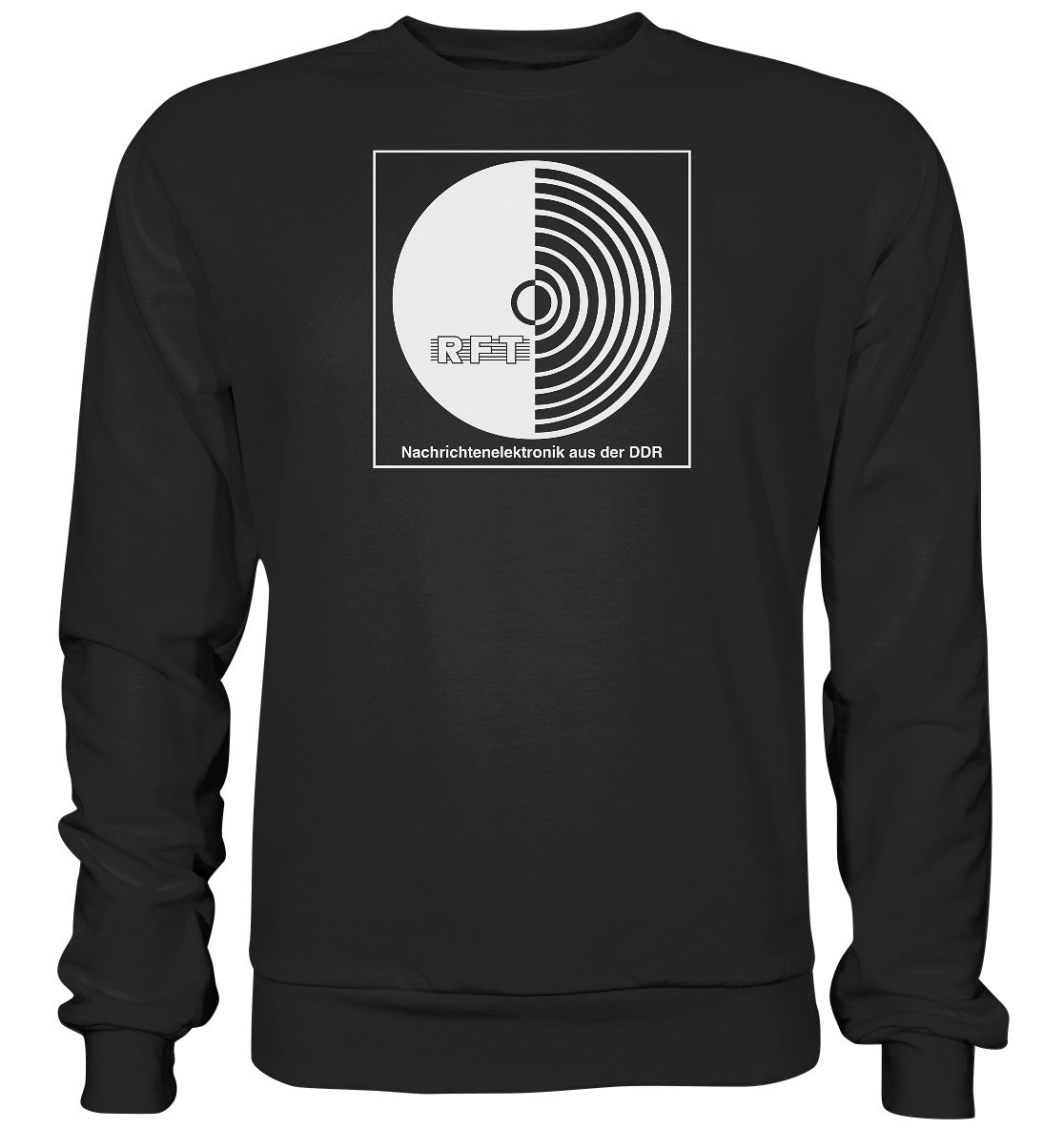 DDR Ostalgie Pullover Unisex • RFT NACHRICHTENELEKTRONIK AUS DER DDR