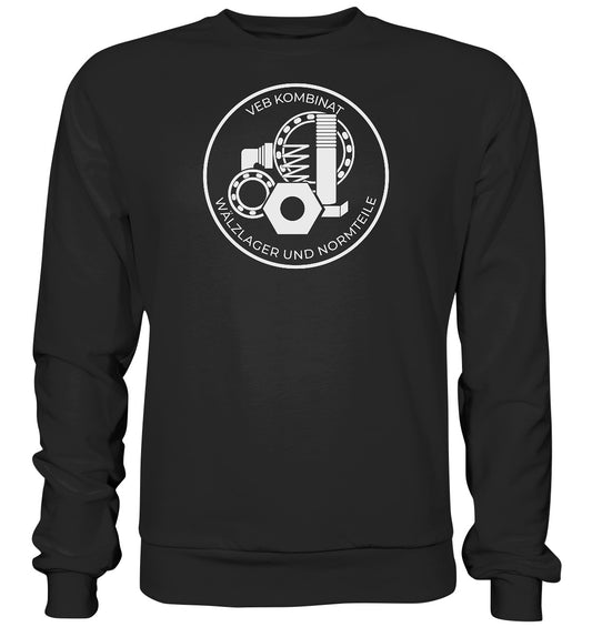 DDR Ostalgie Pullover Unisex • VEB WÄLZLAGER UND NORMTEILE KARL-MARX-STADT