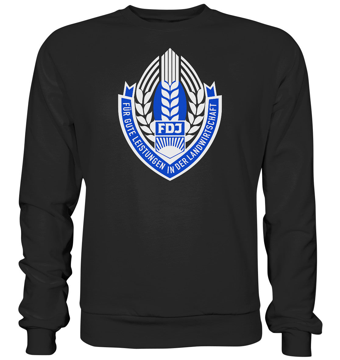 DDR Ostalgie Pullover Unisex • FDJ - FÜR GUTE LEISTUNGEN IN DER LANDWIRTSCHAFT