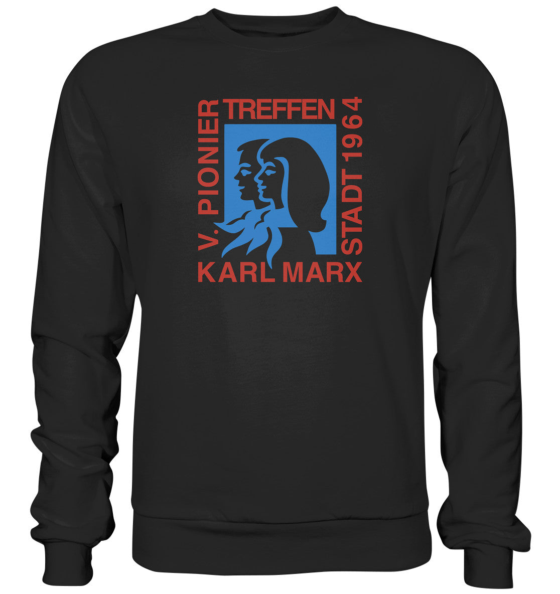 DDR Ostalgie Pullover Unisex • 5. PIONIERTREFFEN KARL-MARX-STADT