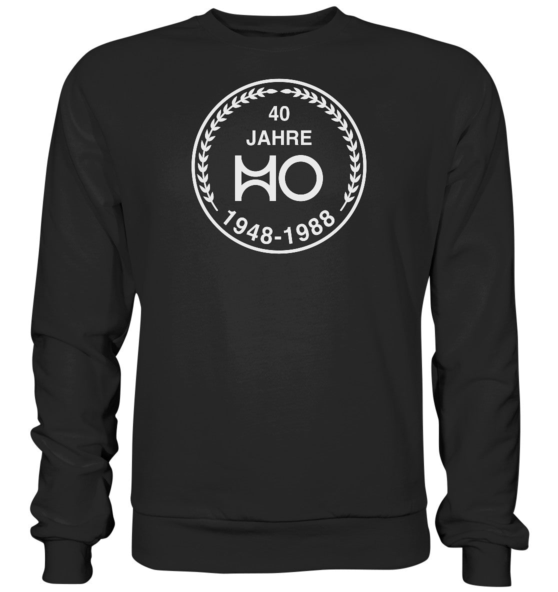 DDR Ostalgie Pullover Unisex • 40 JAHRE HO 1948-1988