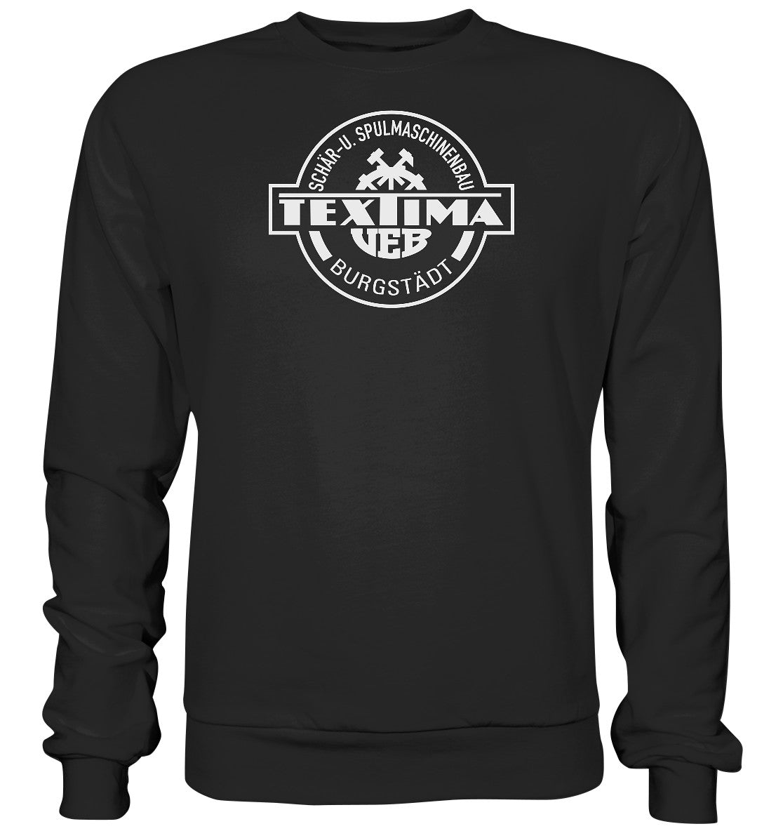 DDR Ostalgie Pullover Unisex • VEB TEXTIMA BURGSTÄDT
