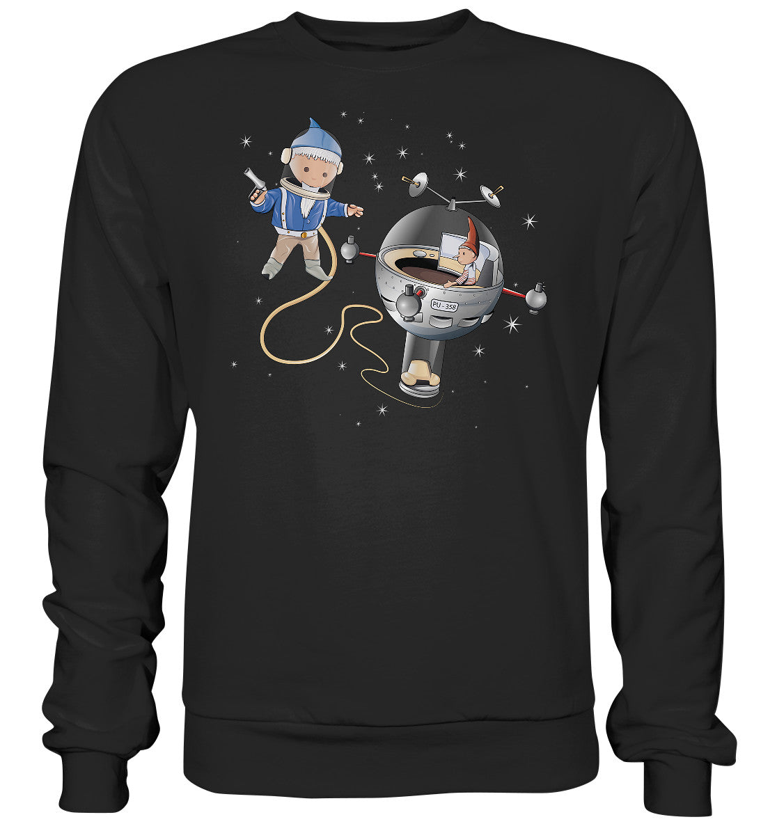 DDR Ostalgie Pullover Unisex • UNSER SANDMÄNNCHEN - AUSSENMISSION (PU-358)