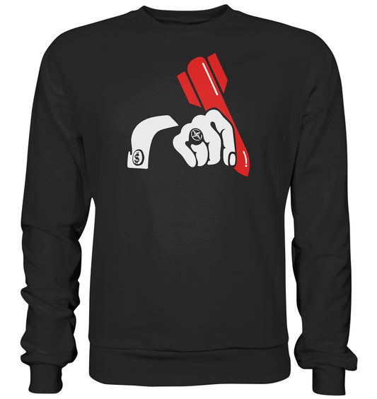 DDR Ostalgie Pullover Unisex • ANTI-NATO PERSHING FRIEDENSPLAKAT