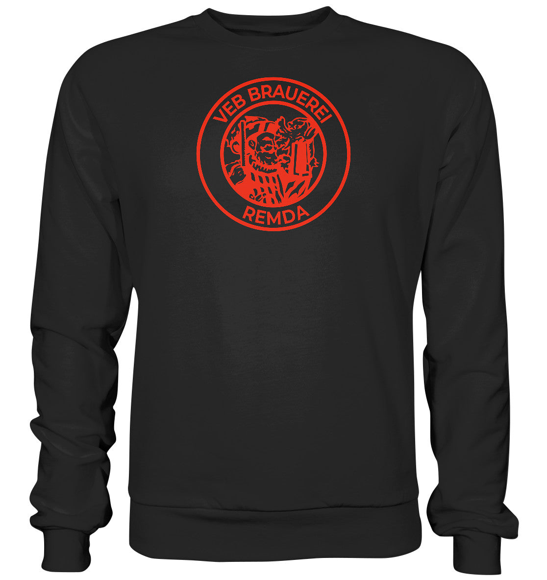DDR Ostalgie Pullover Unisex • VEB BRAUEREI REMDA