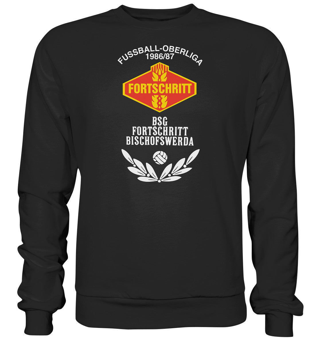 DDR Ostalgie Pullover Unisex • BSG FORTSCHRITT BISCHOFSWERDA
