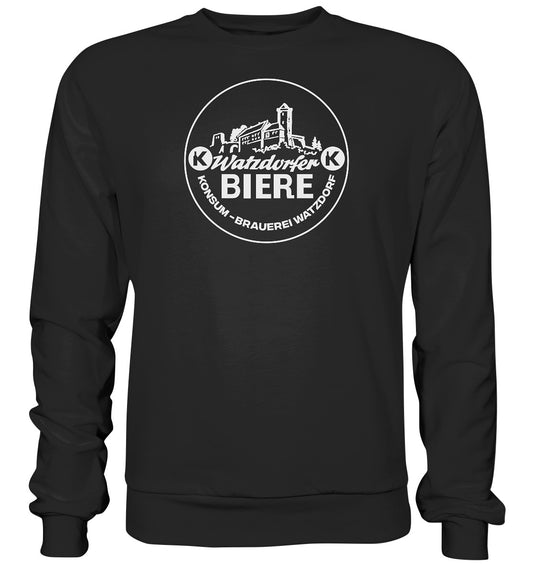 DDR Ostalgie Pullover Unisex • KONSUM-BRAUEREI WATZDORF