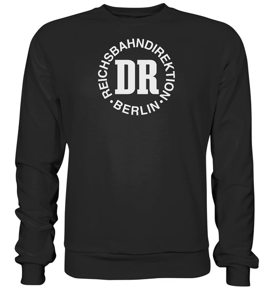 DDR Ostalgie Pullover Unisex • DR REICHSBAHNDIREKTION BERLIN