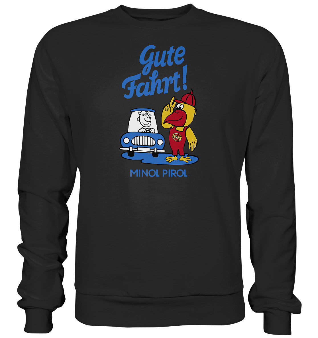 DDR Ostalgie Pullover Unisex • GUTE FAHRT! MINOL PIROL