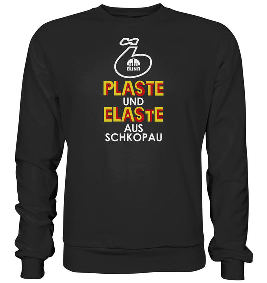 DDR Ostalgie Pullover Unisex • PLASTE UND ELASTE