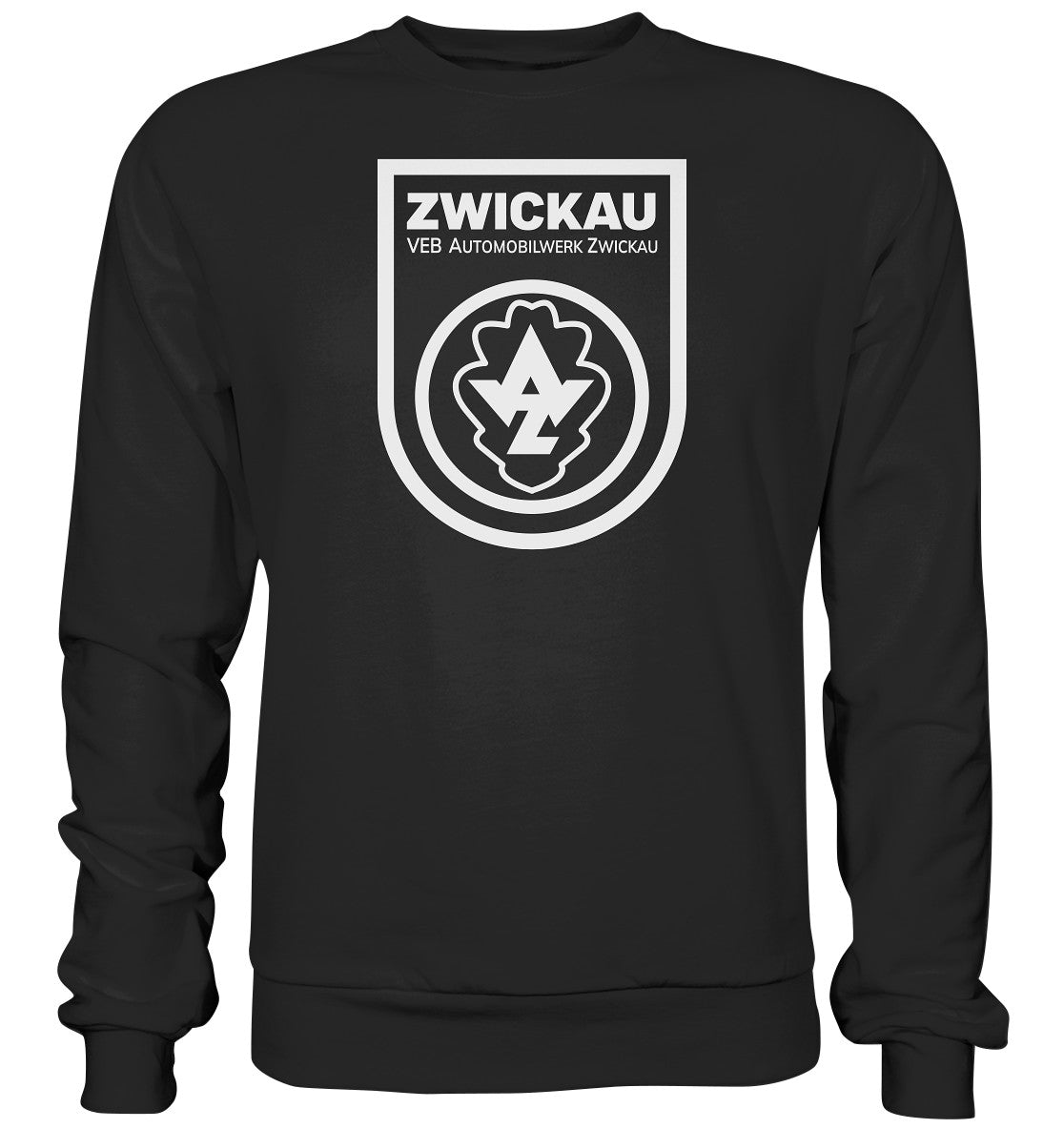 DDR Ostalgie Pullover Unisex • VEB AUTOMOBILWERK ZWICKAU