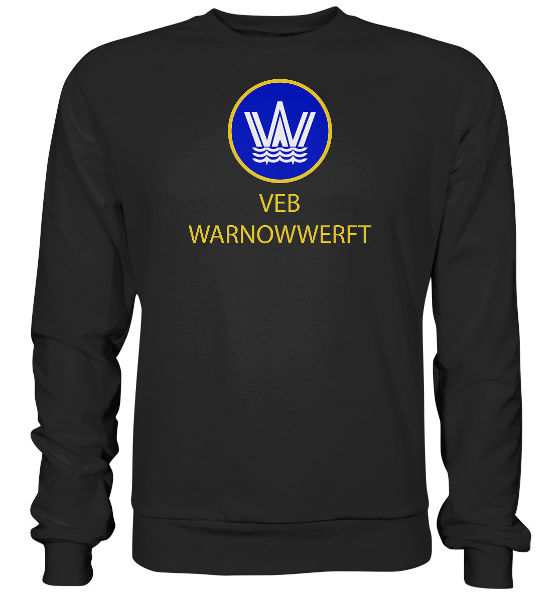 DDR Ostalgie Pullover Unisex • VEB WARNOWWERFT WARNEMÜNDE