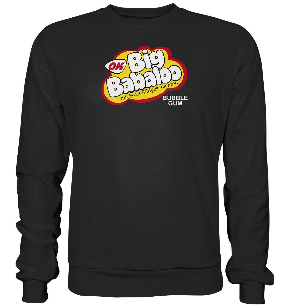 DDR Ostalgie Pullover Unisex • BIG BABALOO - FRÖSI-KAUGUMMI